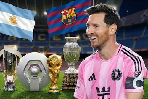 Lionel Messi extiende su palmarés a 48 TÍTULOS tras ganar la MLS Cup y se aleja más de Dani Alves