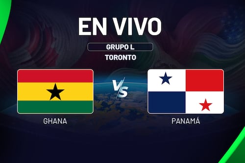 Ghana vs Panamá EN VIVO Mundial 2026: Mira el minuto a minuto del partido del Grupo L