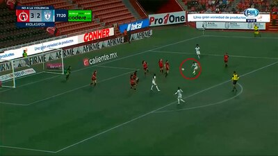 Charlyn Corral marcó un hat-trick ante Tijuana.