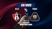 Atlas vs Pumas EN VIVO: Mira el minuto a minuto y goles del partido | Jornada 9 del Apertura 2026