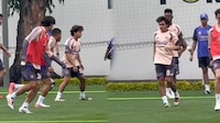 ¡Usando el 8 de Fidalgo! Carlos Álvarez tuvo primer entrenamiento con el América (VIDEO)