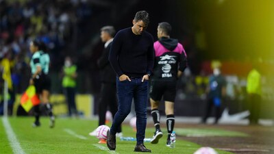 Nicolás Larcamón aseguró que su equipo salió vacío al Estadio Azteca