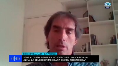 Guillermo Almada se dijo interesado en el Tri.