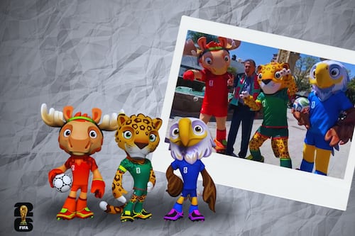 ¡Zayu, Clutch y Maple CONQUISTAN Guadalajara! Las mascotas del Mundial 2026 se pasean en Zapopan
