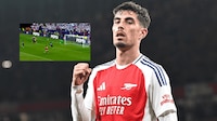 ¡Todo inicia de un rebote! Kai Havertz adelanta al Arsenal con el 0-1 en final de Champions