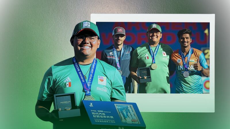 ¡Con dramática FINAL! Sebastián García GANA ORO en Copa del Mundo de Tiro con Arco Shanghái 2026