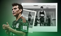 Hirving ‘Chucky’ Lozano entrena solo y sin equipo a 69 días del Mundial 2026