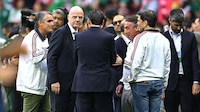 ‘Este estadio está bendito por los Dioses del futbol’: Gianni Infantino elogia la casa de México