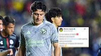 Ramón Juárez se pronuncia en redes tras su expulsión en el América vs Atlético San Luis (FOTO)