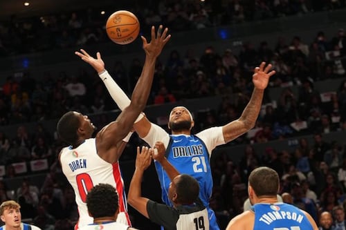 ¡Pistons conquistaron México! Remontada para vencer a Mavericks en el juego NBA en CDMX