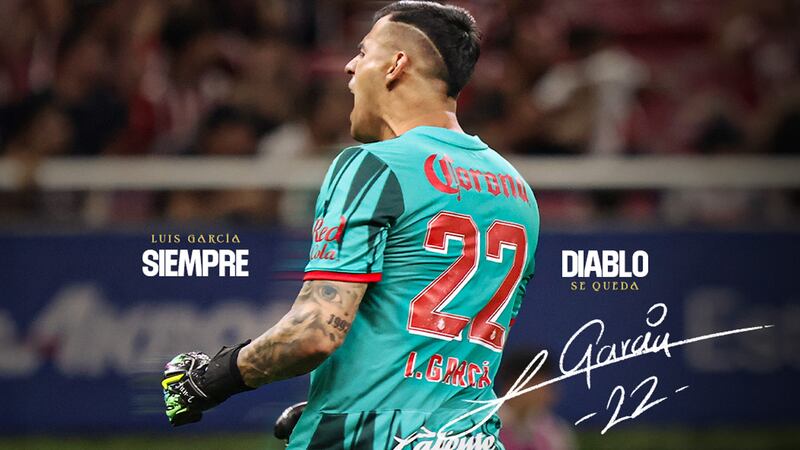 ¡Renovación diabólica! Luis García se queda en la portería del Toluca por dos años más (VIDEO)