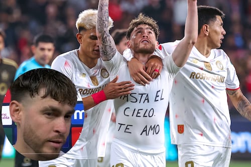 ¡Directo al cielo! Se revela a quién le dedicó ‘Canelo’ Angulo su gol ante LAFC (VIDEO)