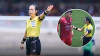 Revelan nuevo VIDEO de Katia Itzel pitando antes de que Mazatlán robara el balón a Pumas
