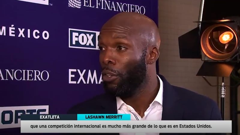 “Tenía 18 años y el dinero del premio lo aventé en mi cama”; la divertida anécdota de LaShawn Merritt