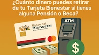 ¿Cuánto dinero puedes retirar de tu Tarjeta Bienestar si tienes alguna Pensión o Beca?