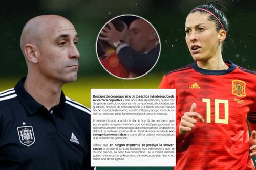 ¡Rompe el silencio! Jenni Hermoso refuta a Rubiales, lo tacha de manipulador y se dice víctima de agresión