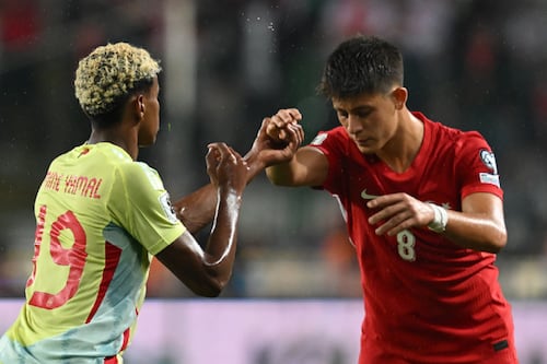 ¡Se calienta ‘El Clásico’! Alta tensión entre Arda Güler y Lamine Yamal en el España vs Turquía (VIDEO)