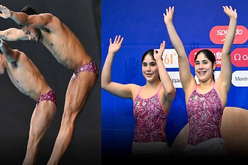 Dos medallas más para México en Clavados, gracias a la pareja Berlín-Willars y las hermanas Cueva