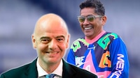 ‘Es inmenso, una leyenda’; Infantino pide a Jorge Campos tomar su lugar en palco FIFA para México-Corea