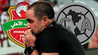 Afición del América se enoja con André Jardine por besar escudo de su equipo en Emiratos Árabes