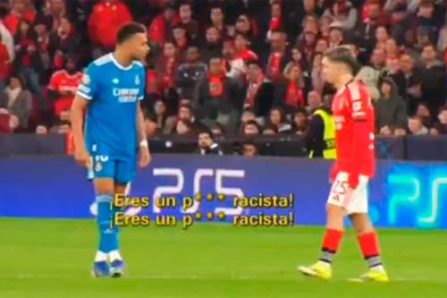 ‘Eres un puto racista’; Mbappé enloqueció contra el argentino Prestianni tras incidente con Vinicius (VIDEO)