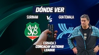 Surinam vs Guatemala EN VIVO: Dónde ver en TV, online y hora partido de Concacaf Nations League 2026