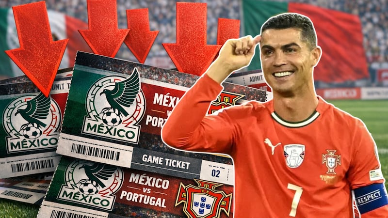 Reventa para el México vs Portugal se cae sin Cristiano: Boletos pasaron de 60 mil a menos de 5 mil pesos