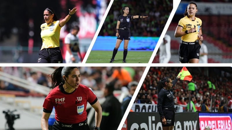 ¡Histórico! Árbitras mexicanas pitarán la primera Final de Copa Intercontinental Femenina de FIFA