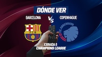 Barcelona vs Copenhague EN VIVO: Dónde ver - Jornada 8 de la UEFA Champions League