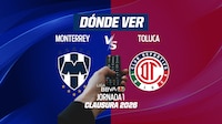 Monterrey vs Toluca EN VIVO: Dónde ver en TV, online y hora Jornada 1 Liga MX Clausura 2026