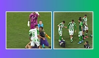 Yamal provoca EXPULSIÓN de jugador del Betis durante PALIZA del Barcelona en La Cartuja (VIDEO)