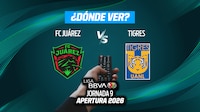 FC Juárez vs Tigres: Dónde ver en vivo en TV, online y horario, Jornada 9 Liga MX Apertura 2026