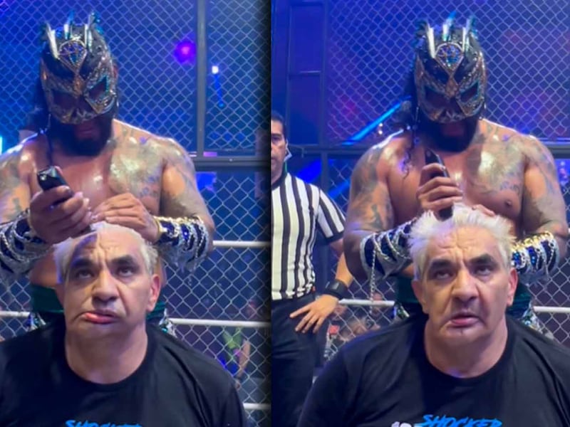 Shocker perdió la cabellera y afición le suplica retirarse de la lucha libre: ‘Es por su salud’