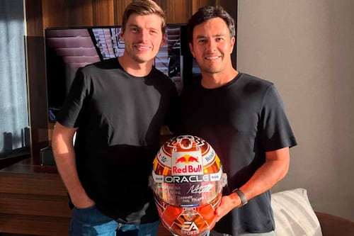 ‘Gracias por ser un gran compañero y amigo’; Checo Pérez revela mensaje especial de Max Verstappen