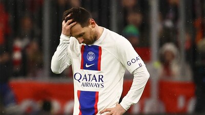 Messi firmó un nuevo fracaso con el PSG en Champions League.