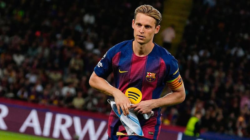 ¡Se rompió un ligamento de la rodilla! Barcelona revela gravedad de la lesión de Frenkie de Jong