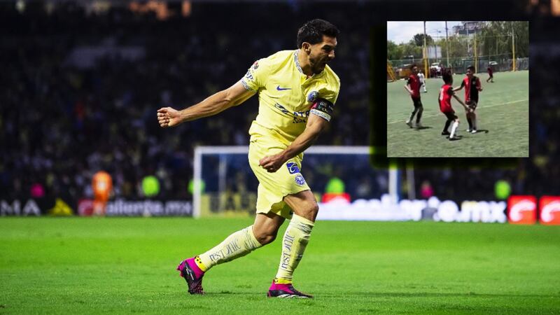 Niño festeja como Henry Martín tras meterle gol a Pumas (VIDEO)
