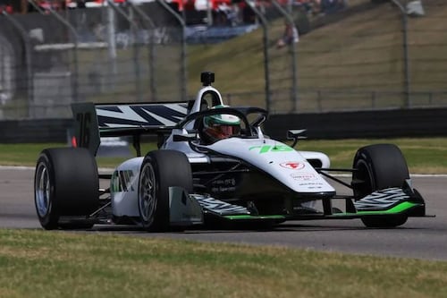 Ricardo Escotto luce en el Grand Prix de Alabama de la INDY NXT; firmó una notable remontada
