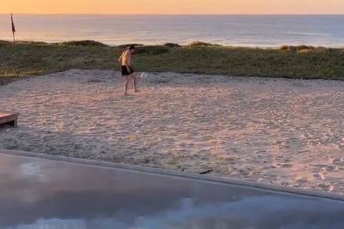 Álvaro Fidalgo se escapa a la playa en medio de rumores de su llegada a la Selección Mexicana