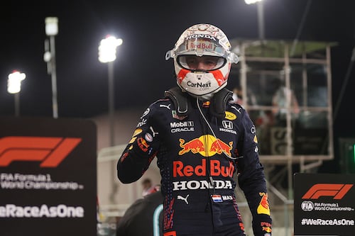 ¡Quiere el título! Verstappen se lleva la Pole Position del GP de Abu Dabi; McLaren hizo el 2-3