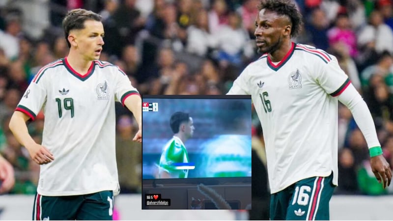 ¡Apoyo entre mexicanos! Julián Quiñones vio y apoyó a Álvaro Fidalgo ante el Real Madrid (VIDEO)