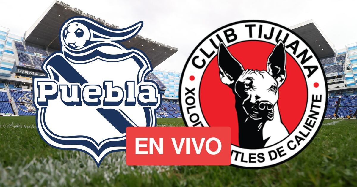 Puebla vs Tijuana EN VIVO: Mira el minuto a minuto del partido ...