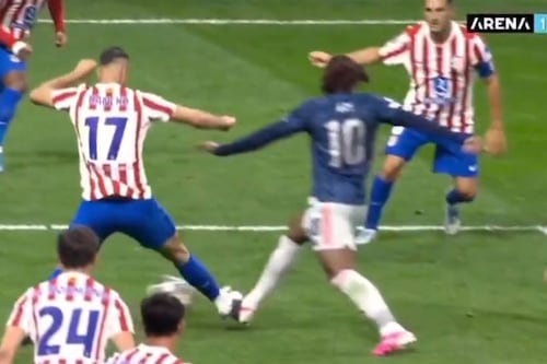 Arteta y Simeone reaccionan a polémico penalti no cobrado al Arsenal ante Atlético de Madrid