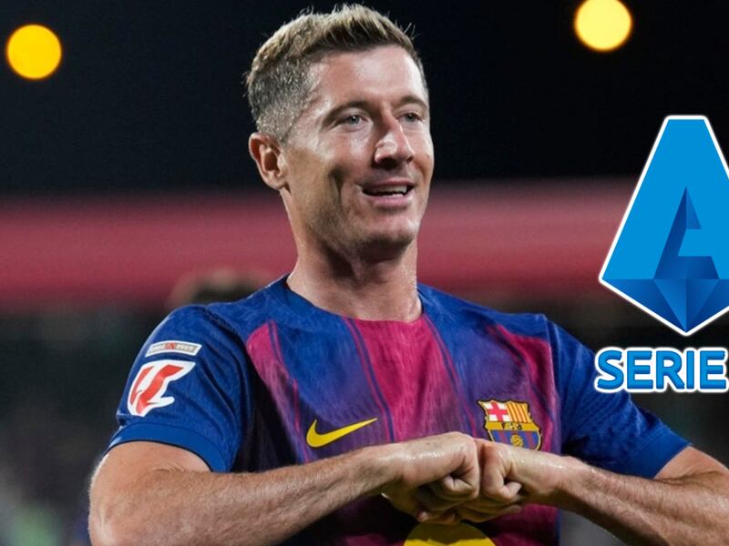 Barcelona tendría en la mira al REEMPLAZO de Lewandowski en la Serie A; lleva 8 goles y sería agente libre