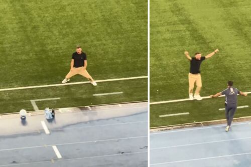 Martín Anselmi se gana a afición del Botafogo con emotivos festejos en goleada al Cruzeiro (VIDEO)