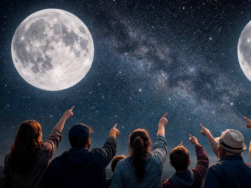 México tendrá dos Lunas Llenas en Mayo 2026: ¿Por qué? Fecha y horario para ver la Luna Azul