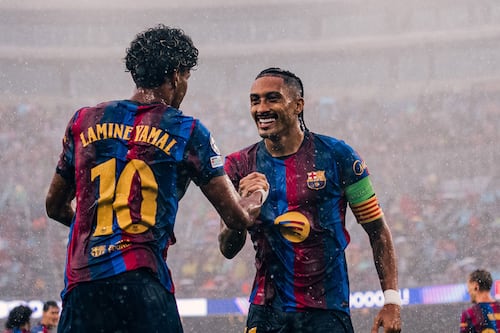 ¡RAPHINHA ES SU 9! Barcelona goleó al Feyenoord en su partido inaugural de Champions League