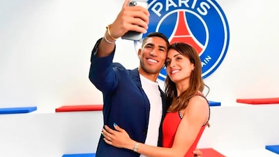 El jugador marroquí se encuentra en una disputa legal con su ex esposa.