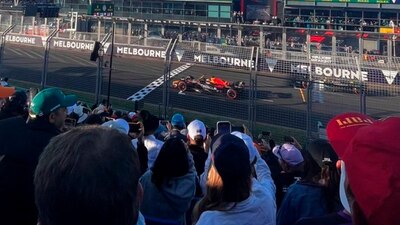 El RB19 de Verstappen podría estar fuera en la resalida del GP de Australia.