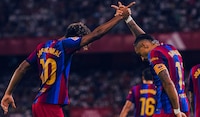¡RENOVADO y enchufado! Raphinha hila SEGUNDO HAT TRICK para mantener LÍDER PERFECTO al Barça